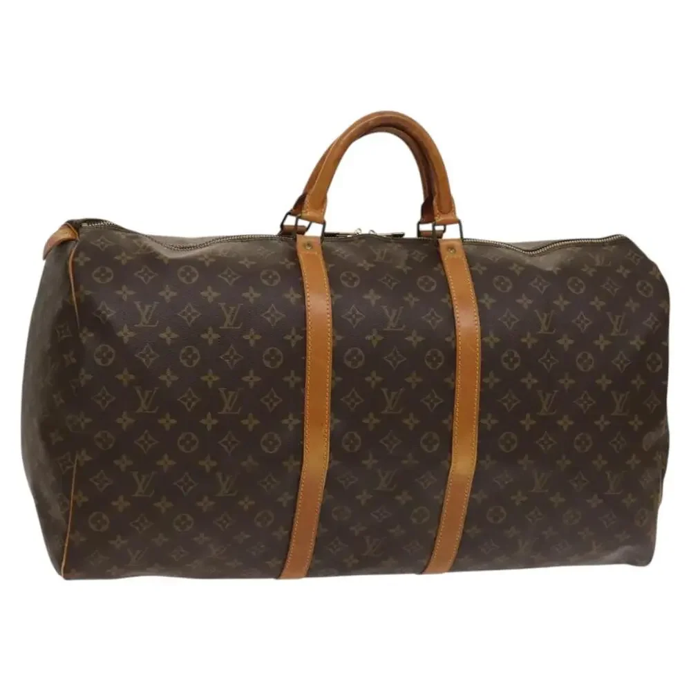 LOUIS VUITTON Monogram Keepall 60 Boston Bag M41422